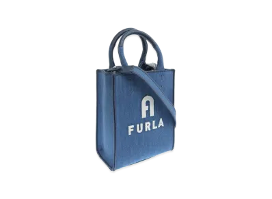 FURLA Opportunity Mini Tote N/S "Blue"