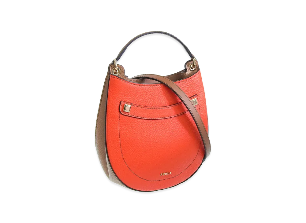 FURLA Afrodite Mini Crossbody "Orange"