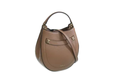 FURLA Afrodite Mini Crossbody "Brown"
