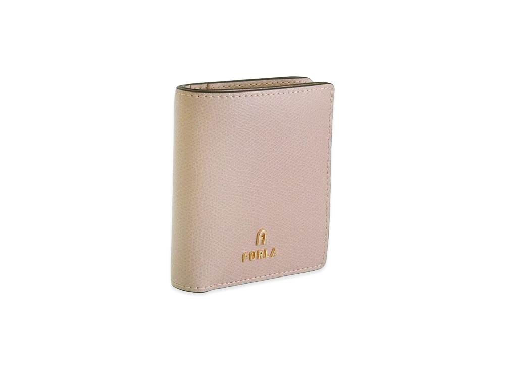 FURLA Camelia S Compact Wallet Bifold "Beige"