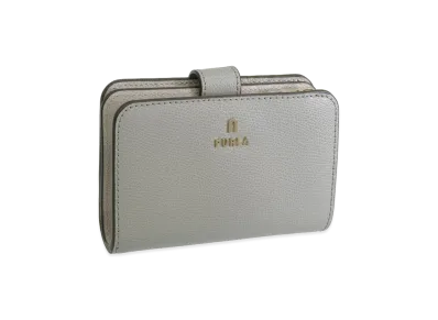 FURLA Camelia M Compact Wallet "Gray"