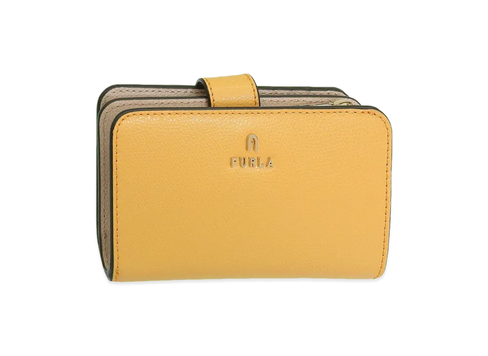 FURLA Camelia M Compact Wallet "Yellow"