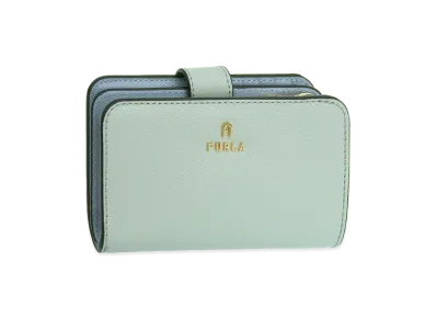 FURLA Camelia M Compact Wallet "Green"