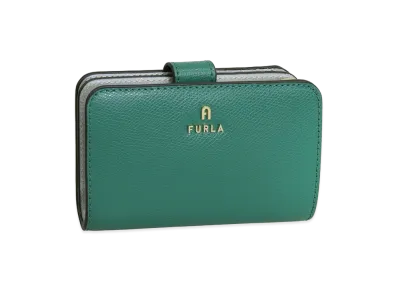 FURLA Camelia M Compact Wallet "Green"