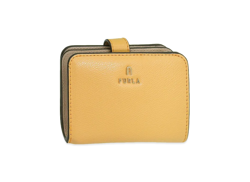 FURLA Camelia S Compact Wallet "Yellow"