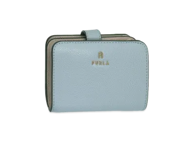 FURLA Camelia S Compact Wallet "Blue"