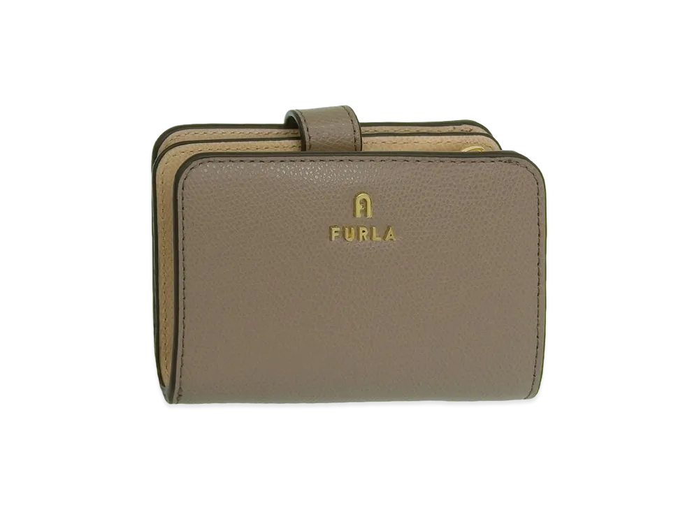 FURLA Camelia S Compact Wallet "Brown"