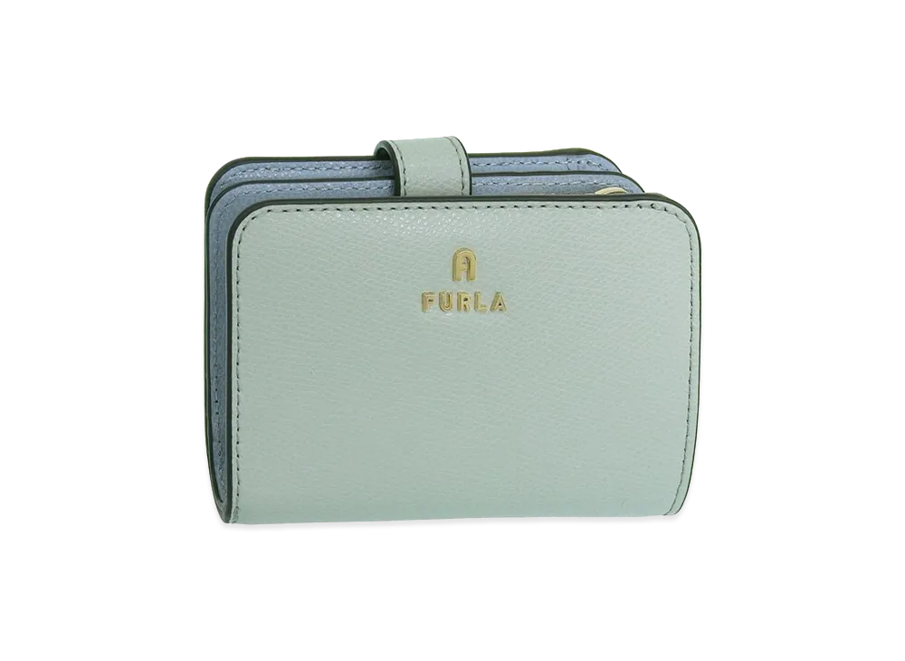 FURLA Camelia S Compact Wallet "Green"