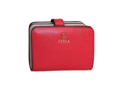 FURLA Camelia S Compact Wallet "Red"