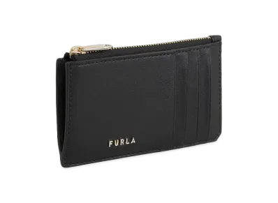 FURLA Classic M Long Credit Card Case "Black"