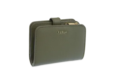 FURLA Classic Compact S Wallet "Khaki"