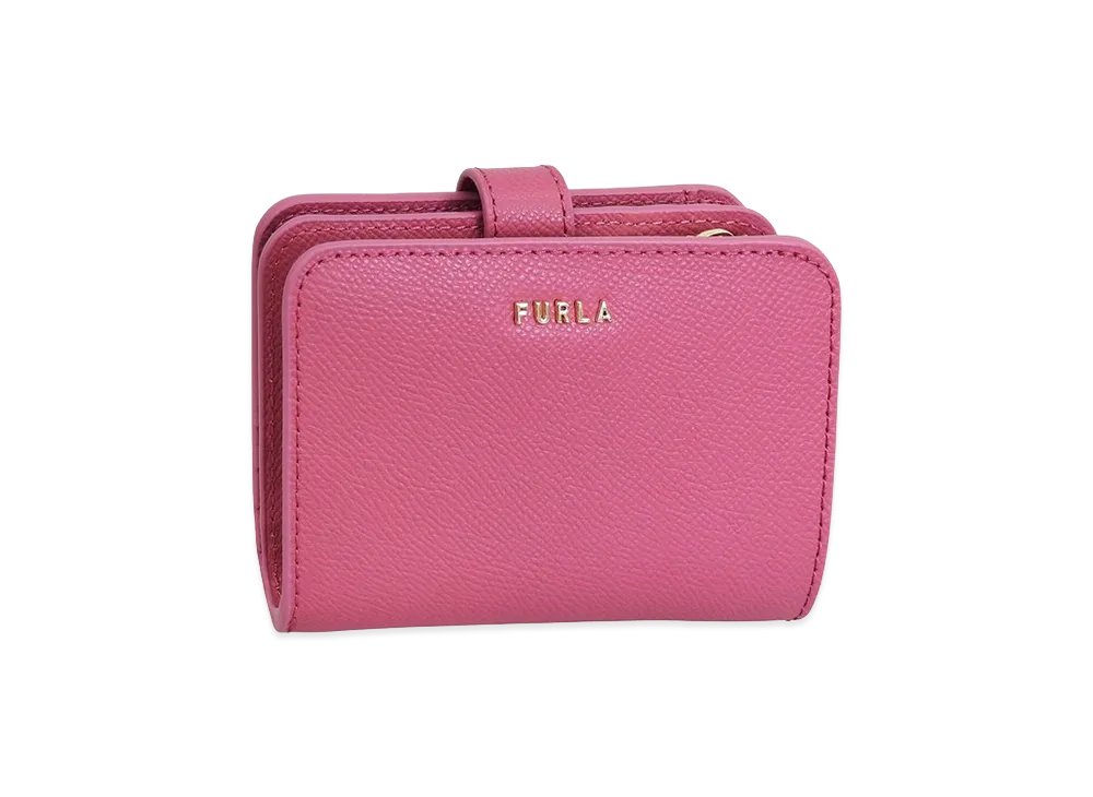 FURLA Classic S Compact Wallet "Red"