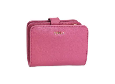 FURLA Classic S Compact Wallet "Red"