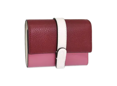 FURLA Grazia Compact Wallet Trifold "Pink"