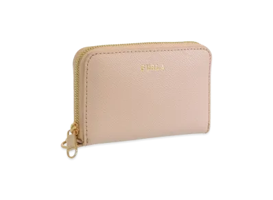 FURLA Gardenia S Zip Around Vitello Andromeda "Pink"