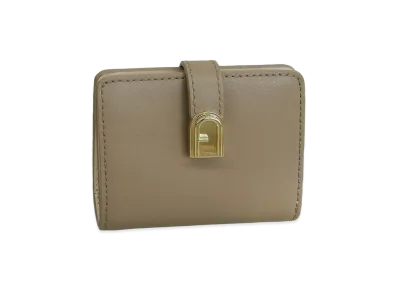 FURLA Levante S Bi-Fold "Beige"