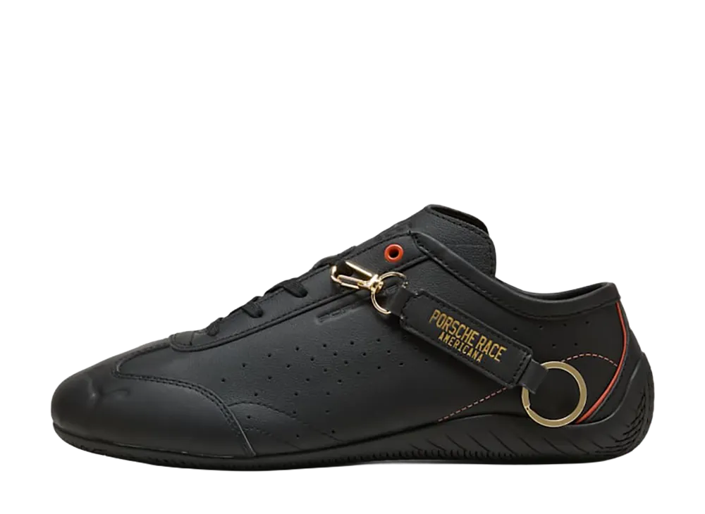 ポルシェレガシー × プーマ スピードキャット レザー "プーマブラック/アマレーナ"