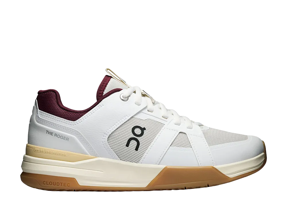 On Women's The Roger Clubhouse Pro "White/Ivory"