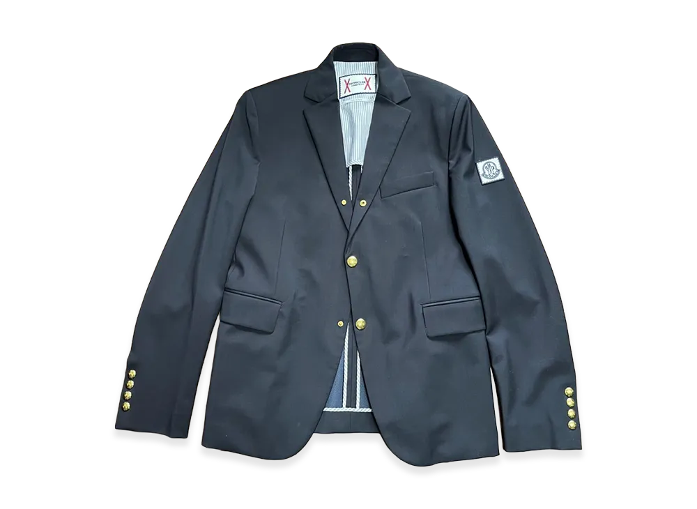 モンクレール ガム ブルー ジャッカ "ネイビー"