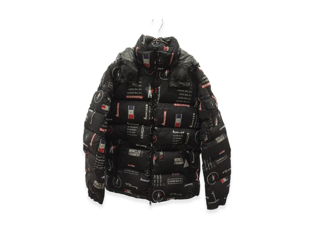 モンクレール x フラグメント ジャイン ジュボット 18AW "ブラック"