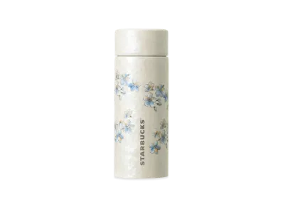STARBUCKS SAKURA 2026 Stainless Steel Bottle 355ml "Shell White"