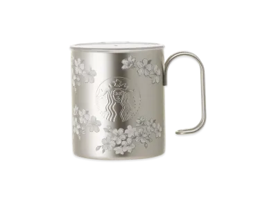 STARBUCKS SAKURA 2026 Stainless Steel Mug with Lid 355ml "Silver"