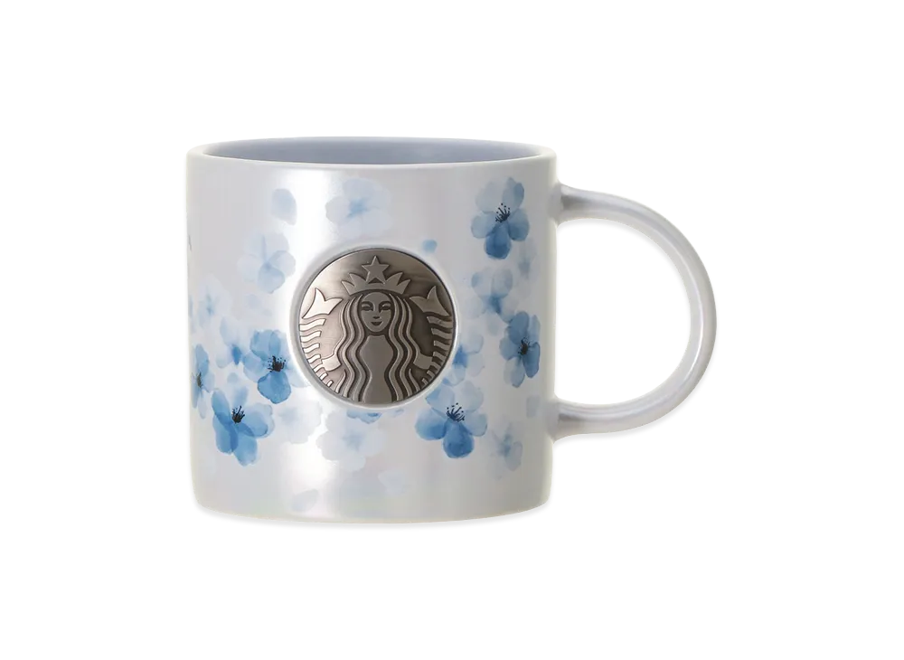 STARBUCKS SAKURA 2026 Mug Medal 355ml "Airy Blue"
