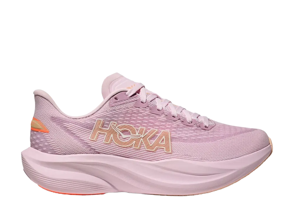Hoka Women's Mach 7 "Lilac Cream/Tangerine Glow"