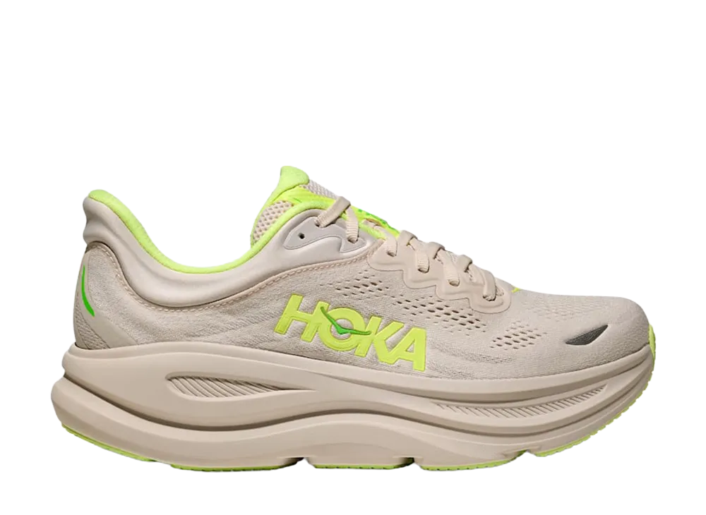 Hoka Bondi 9 "Grout/Neon Yuzu"