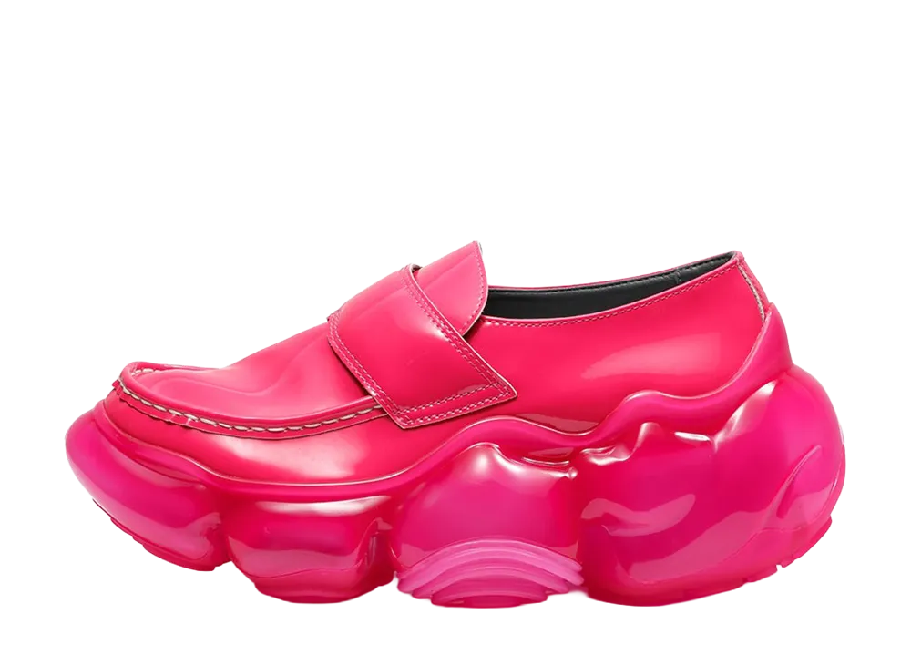 grounds MOOPIE LOAFER "Pink/Hot Pink"