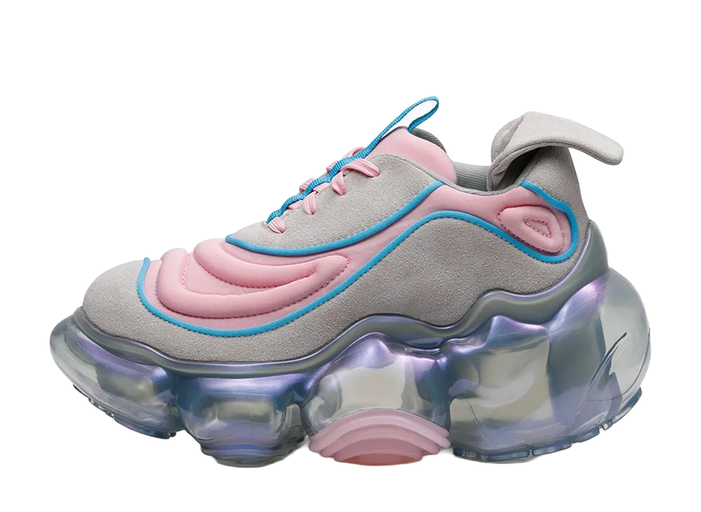 grounds MOOPIE NAZCA LACE "Pink Gray/Ice Gray Aurora"