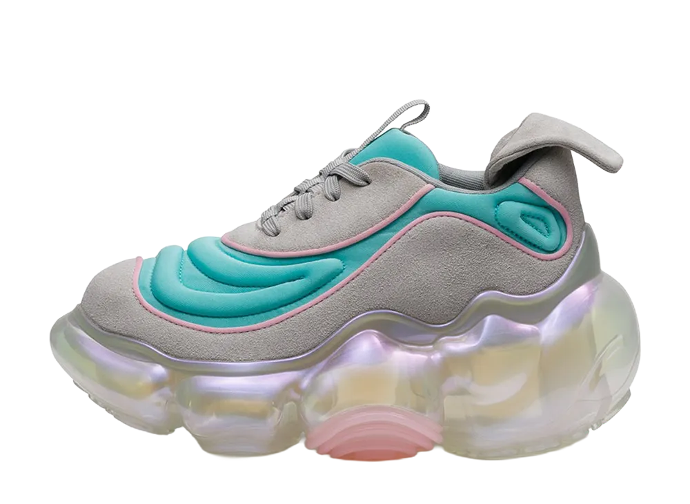 grounds MOOPIE NAZCA LACE "Mint Gray/Clear Aurora"