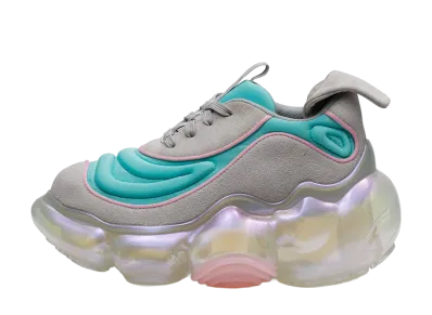 grounds MOOPIE NAZCA LACE "Mint Gray/Clear Aurora"