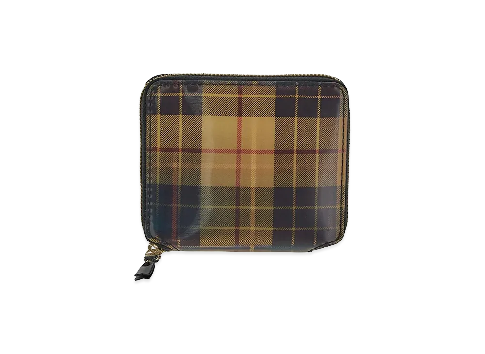 COMME des GARCONS Wallet in Leather "Yellow/Green"