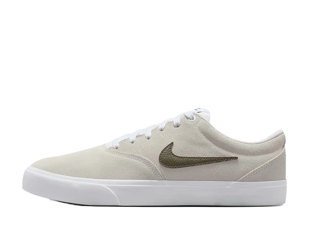 Nike Charge Suede "White/Dark Hazel"