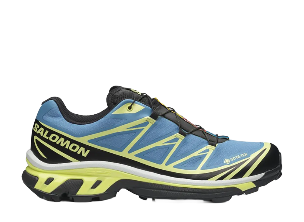 サロモン XT-6 ゴアテックス "ナイアガラ/サニーライム"
