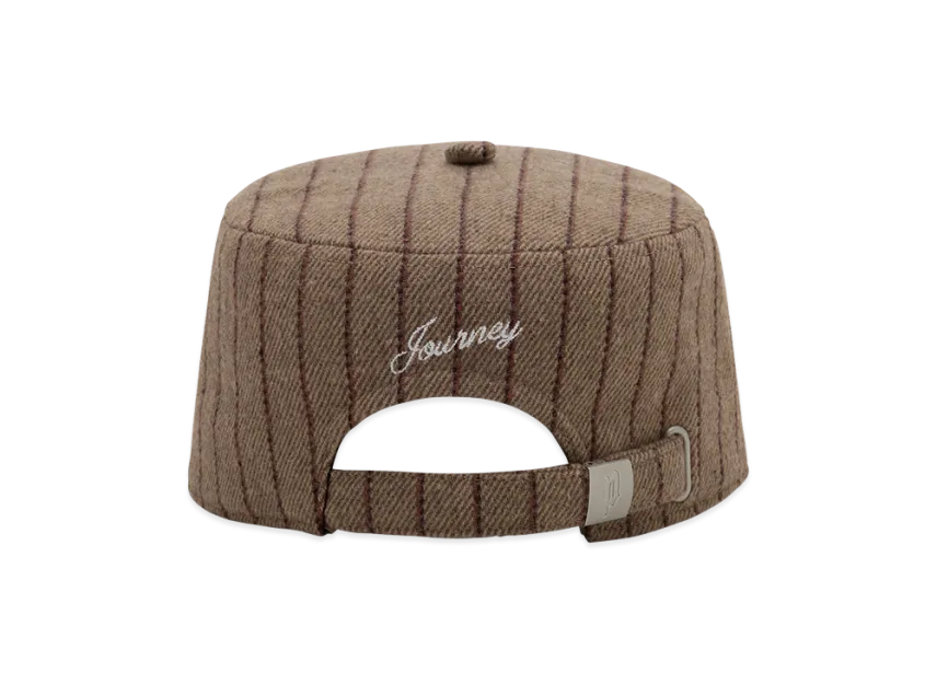 POINTLESS JOURNEY Stripe Pillbox Cap POINTLESS JOURNEY Stripe Pillbox Cap