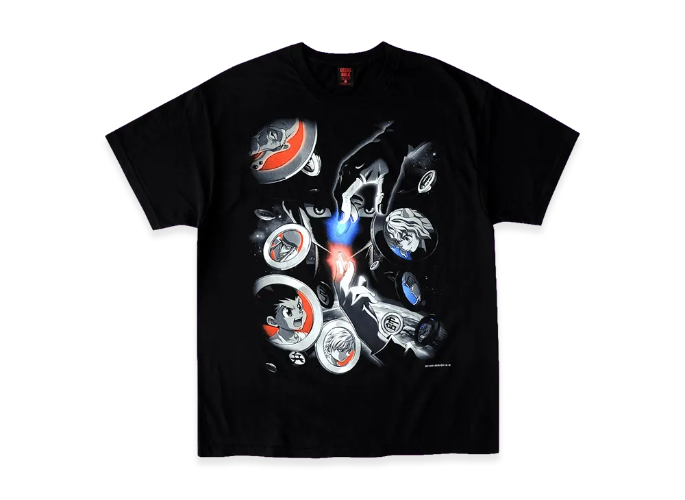 Geeks Rule x HUNTERxHUNTER Silkscreen Printing T Shirt 'Chimera Ant Arc' "Black"