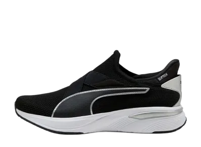 Puma Women's Softride Charm Ease in "PUMA Black/PUMA Silver/PUMA White"