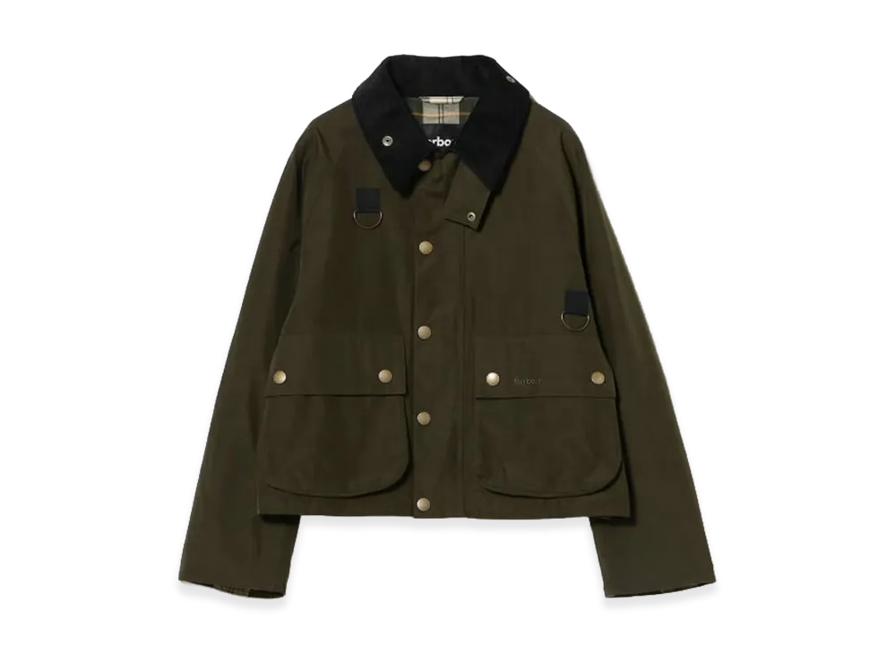 Demi Luxe BEAMS x Barbour Spey Jacket "Sage"