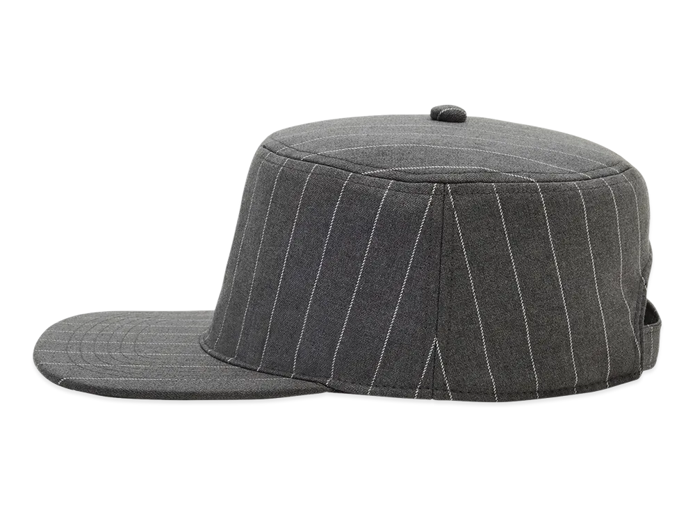 POINTLESS JOURNEY Stripe Pillbox Cap 