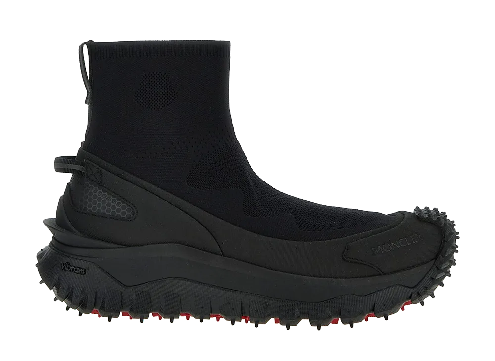 Moncler Trailgrip Knit Sneakers "Black"