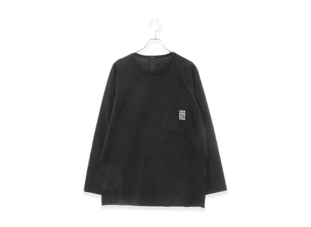 Chrome Hearts Y Not Pocket L/S T-Shirt "Black"
