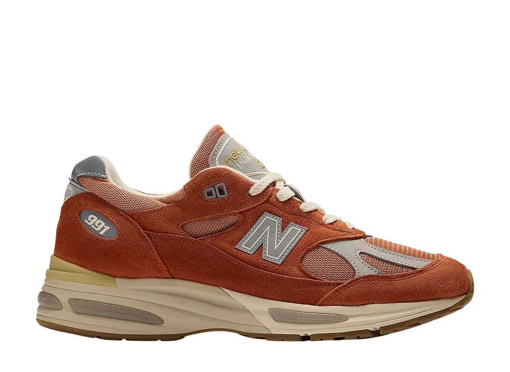 New Balance 991V2 Vintage Sports “Potters Clay/Raw Sienna”