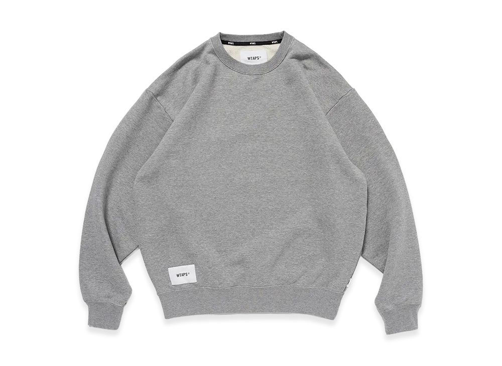 WTAPS Sign-YD / Sweater / Cotton "Ash Gray"