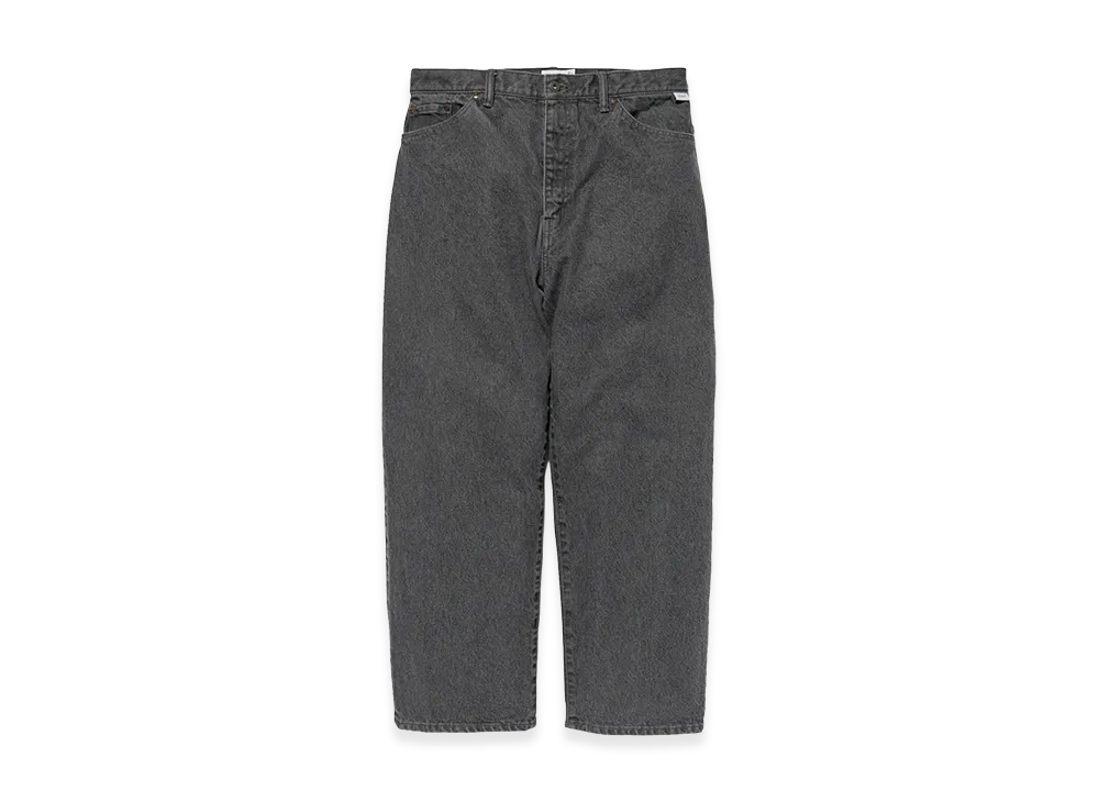 WTAPS Blues Straight / Trousers / Cotton. Denim "Black"