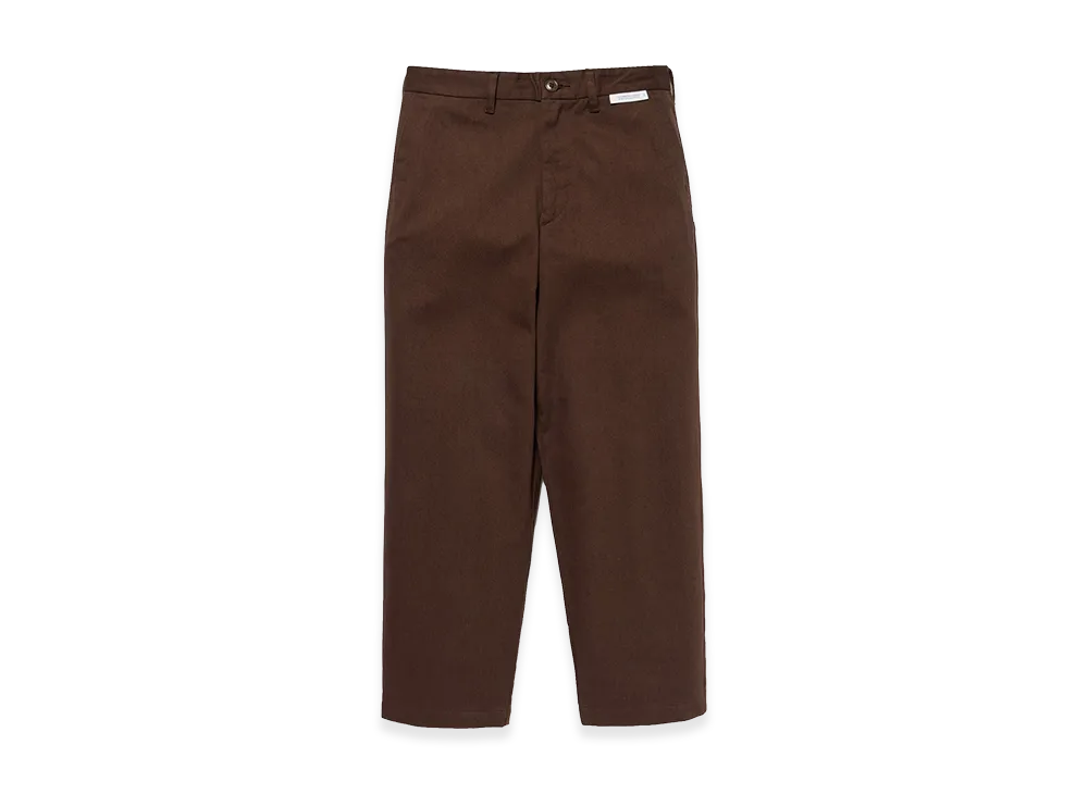 WTAPS Wrkt2001 / Trousers / Cotton. Twill "Brown"