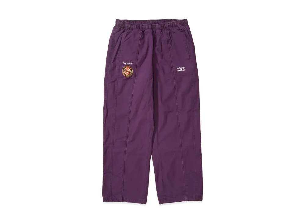 Supreme x Umbro Cotton Ripstop Track Pant (26SS) "Plum"