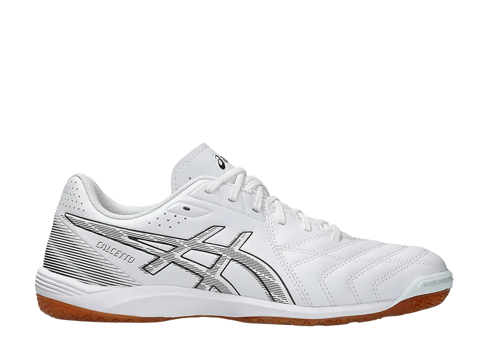 Asics Calcetto WD 9 "White/Gunmetal"