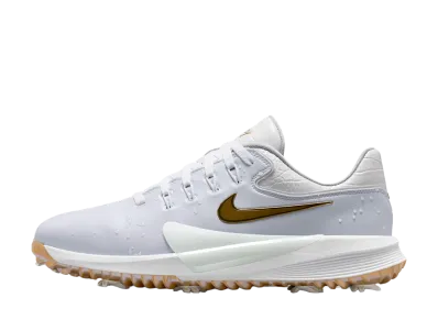 Nike Victory Pro 4 Golf "White/Metallic Gold"